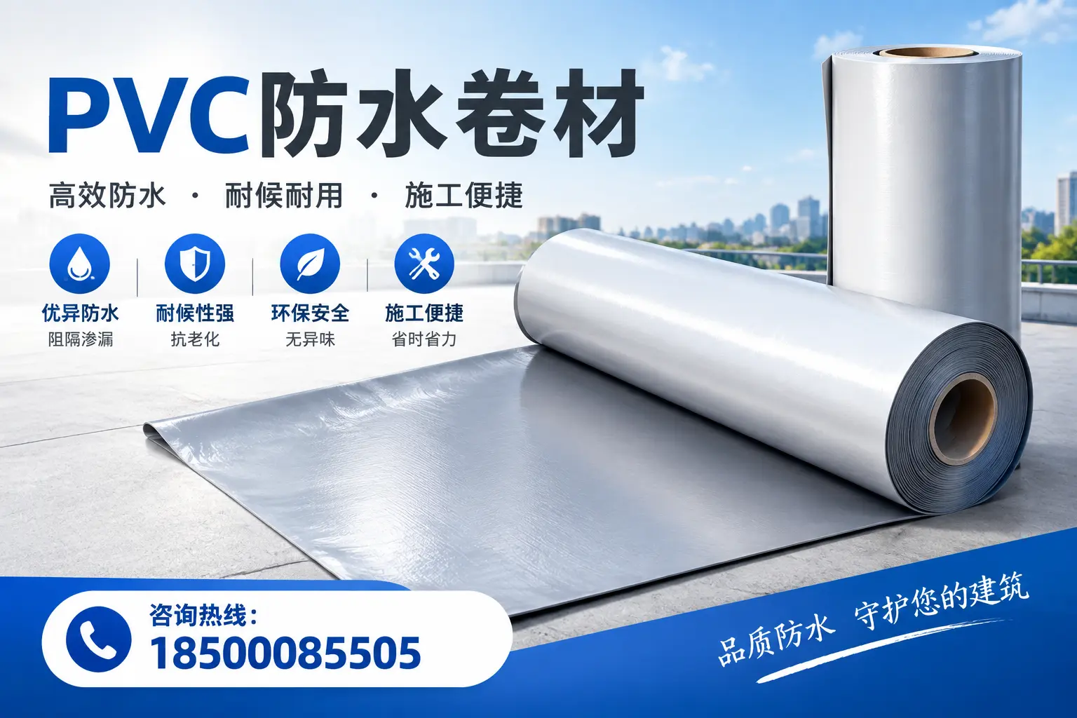 对比不同品牌PVC防水卷材的性价比，帮助定西用户选择