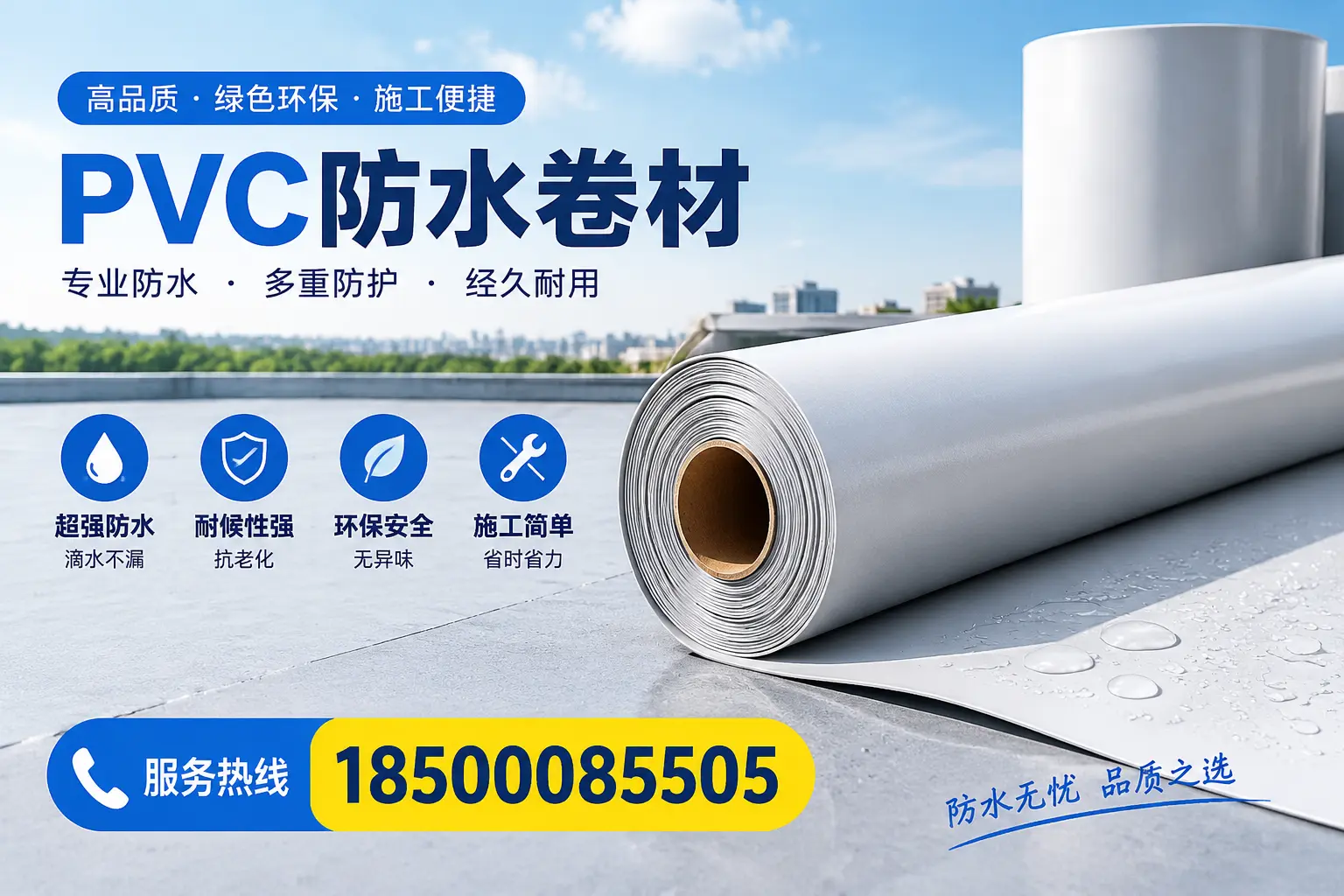 选用PVC防水卷材时需要避开的常见误区，特别是在定西